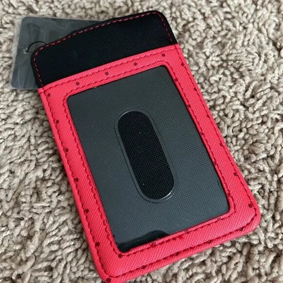 Loungefly Minnie Mouse Card Holder NWT - Picture 2 of 3